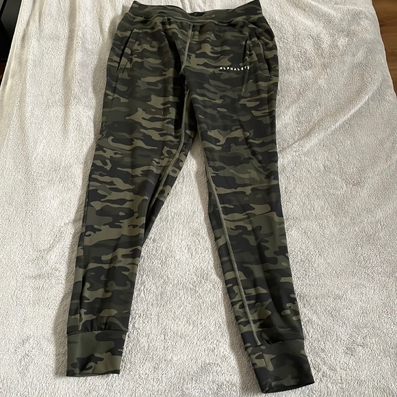 Alphalete Pants Alphalete Olive Camo Premium Jogger Poshmark